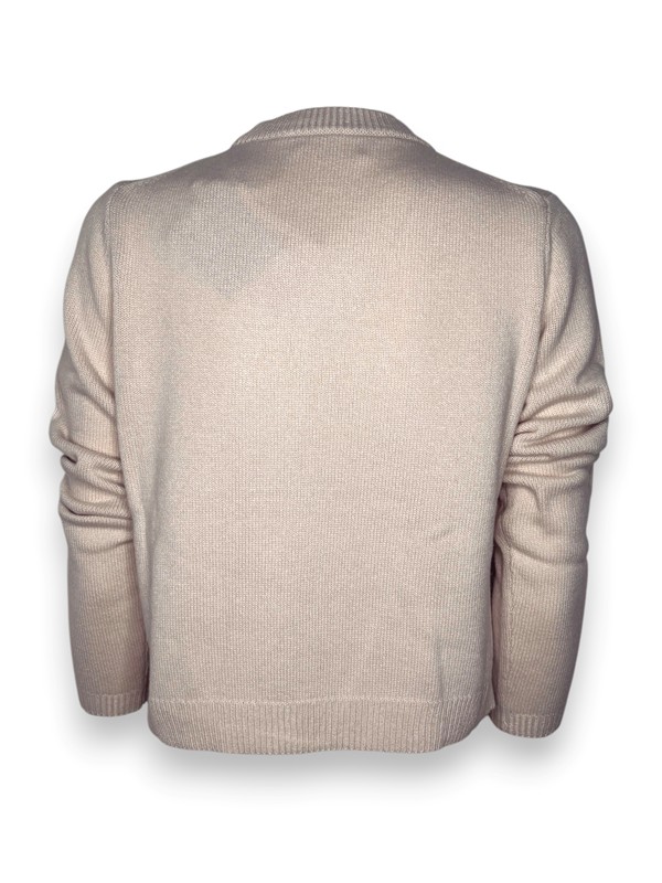 Girocollo misto cashmere