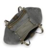 Shopper l in pelle martellata
