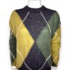 Girocollo mohair rombi