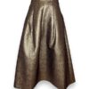 Gonnellone ampio in gobeline lurex