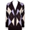 Cardigan alpaca a rombi