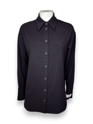 Camicia manica lunga poliviscosa strech