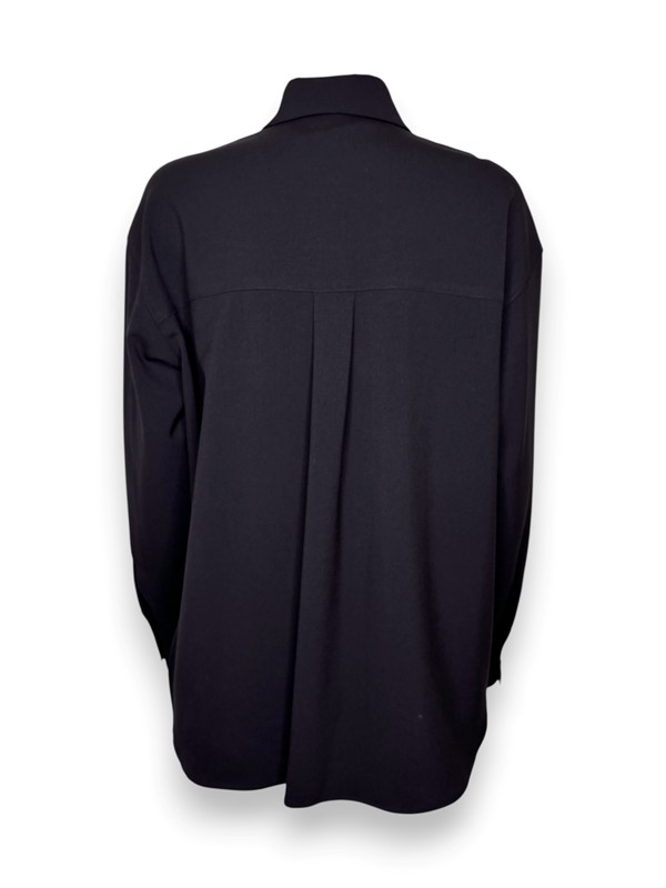 Camicia manica lunga poliviscosa strech