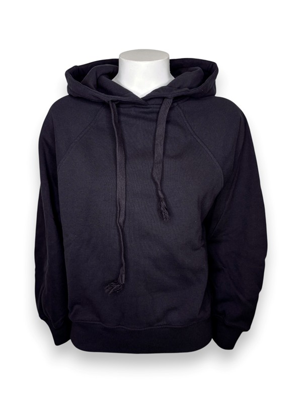 Cappuccio felpa+zip dietro