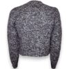 Girocollo cropped lana alpaca melange