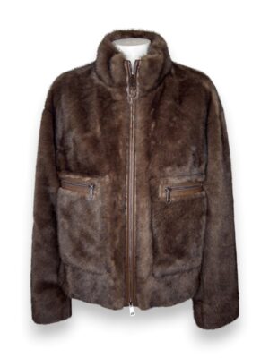 Bomber ecopelliccia