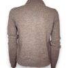 Cardigan collo polo pura lana