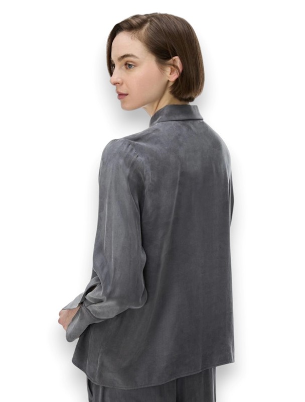 Camicia in cupro