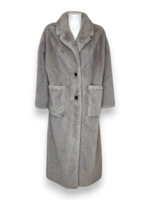 Cappotto ecopelliccia
