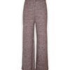Pantalone palazzo lana merino melange